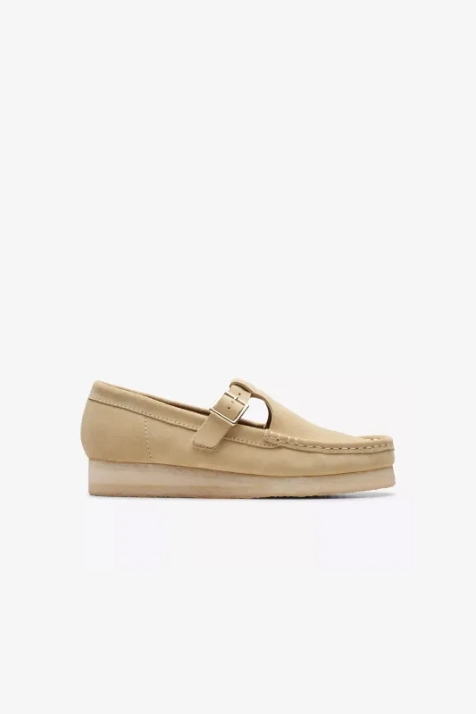 Wallabee T-Bar Maple made by Clarks