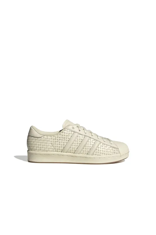 Superstar Vintage Shoes Cream White/Cream White/Blue made by Adidas
