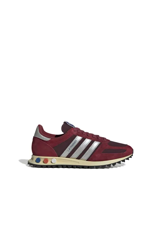 LA Trainer OG Shoes Noble Maroon/Silver Metallic/Maroon sold by Karen Walker