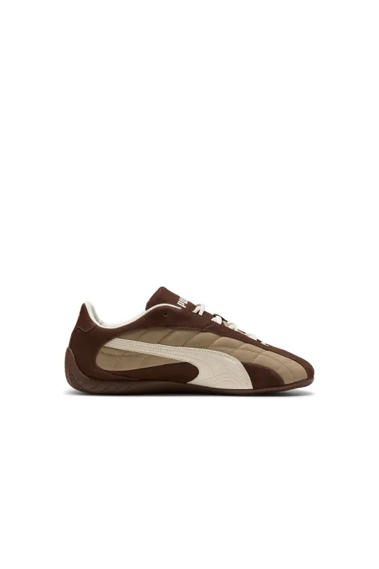 Speedcat Plus Quilted Espresso Brown/Warm White sold by Karen Walker