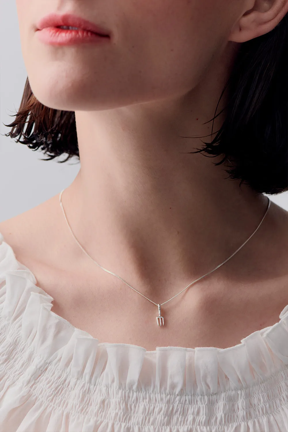 Garden Fork Necklace Silver sold by Karen Walker product image thumbnail 2