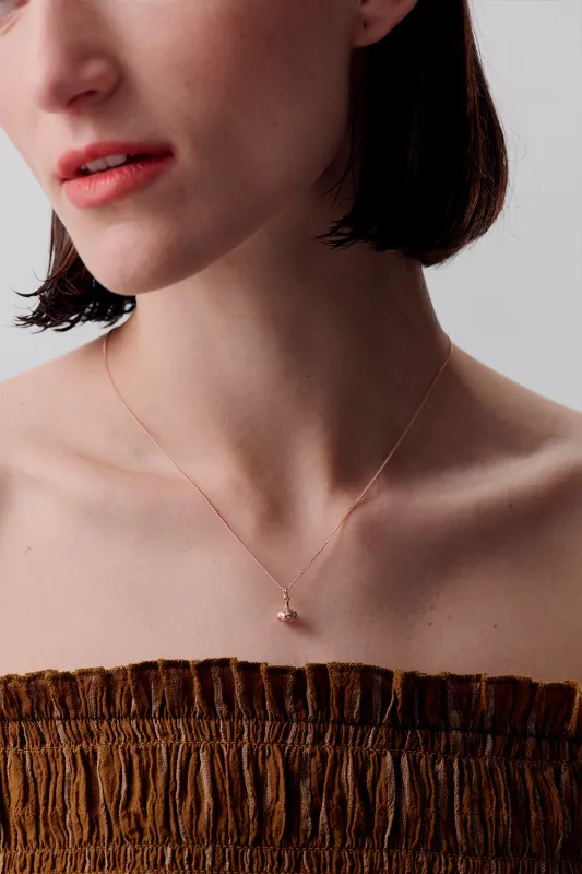 Garlic Necklace Rose Gold sold by Karen Walker