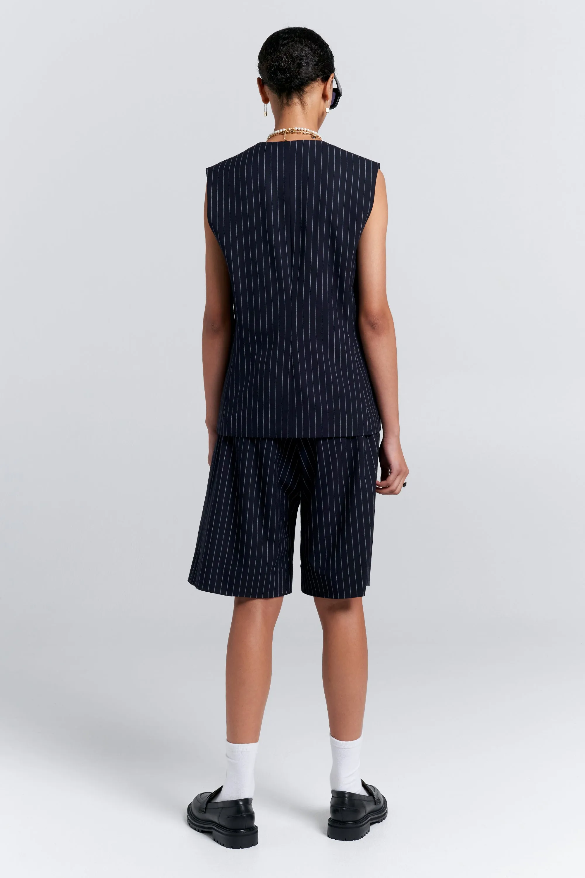 Ivy Waistcoat Navy sold by Karen Walker product image thumbnail 3