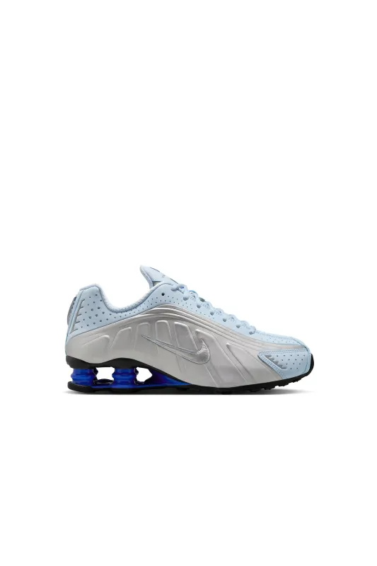 Shox R4 Shoes Blue Tint/Metallic Silver/Racer Blue sold by Karen Walker