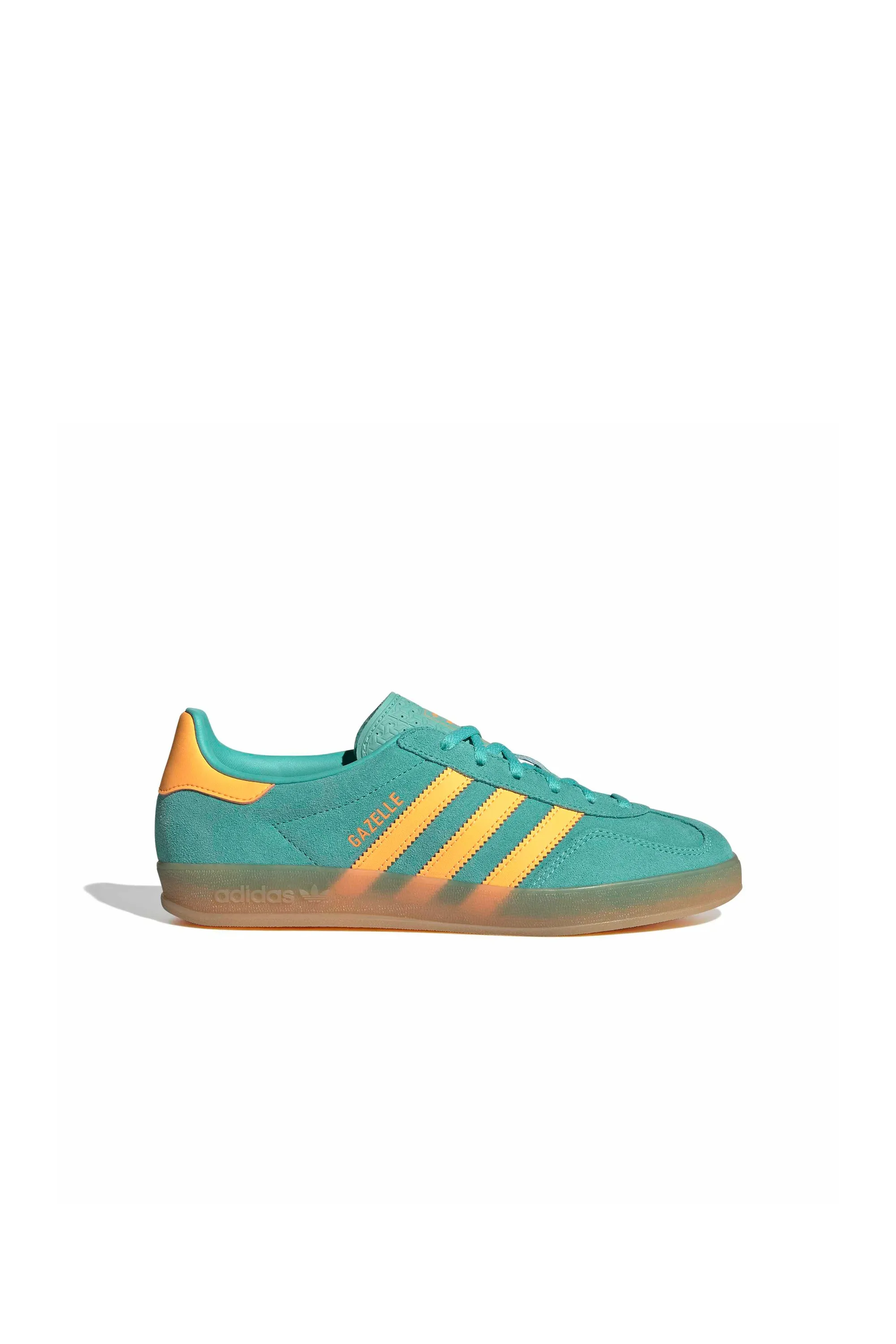 Gazelle Indoor Shoes Acid Mint/Flash Orange/Gum sold by Karen Walker