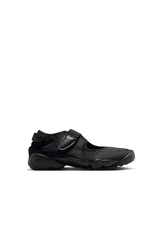 Air Rift Breathe Shoes Black/Black/White sold by Karen Walker