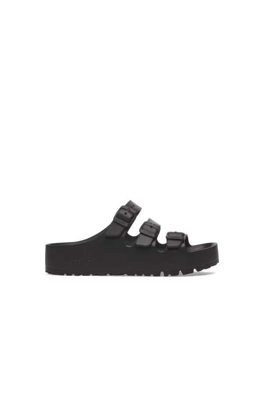 Florida III Flex Platform EVA Narrow Fit Black sold by Karen Walker