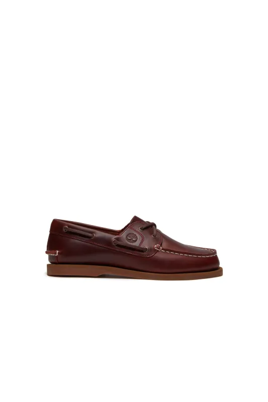 Classic 2-Eye Boat Shoe EIW Burgundy sold by Karen Walker