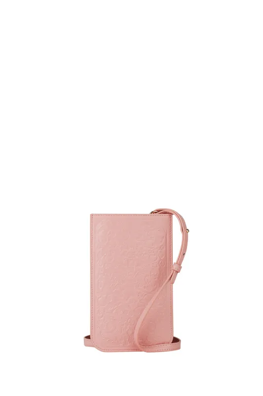 Filigree Phone Pouch Pink sold by Karen Walker