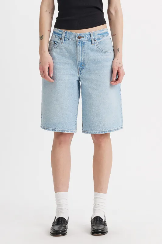 Baggy Dad Jorts Pick Sides Short Blue sold by Karen Walker