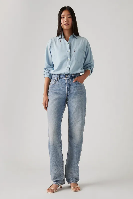 501 '90s Jeans Fun Flare Lb sold by Karen Walker