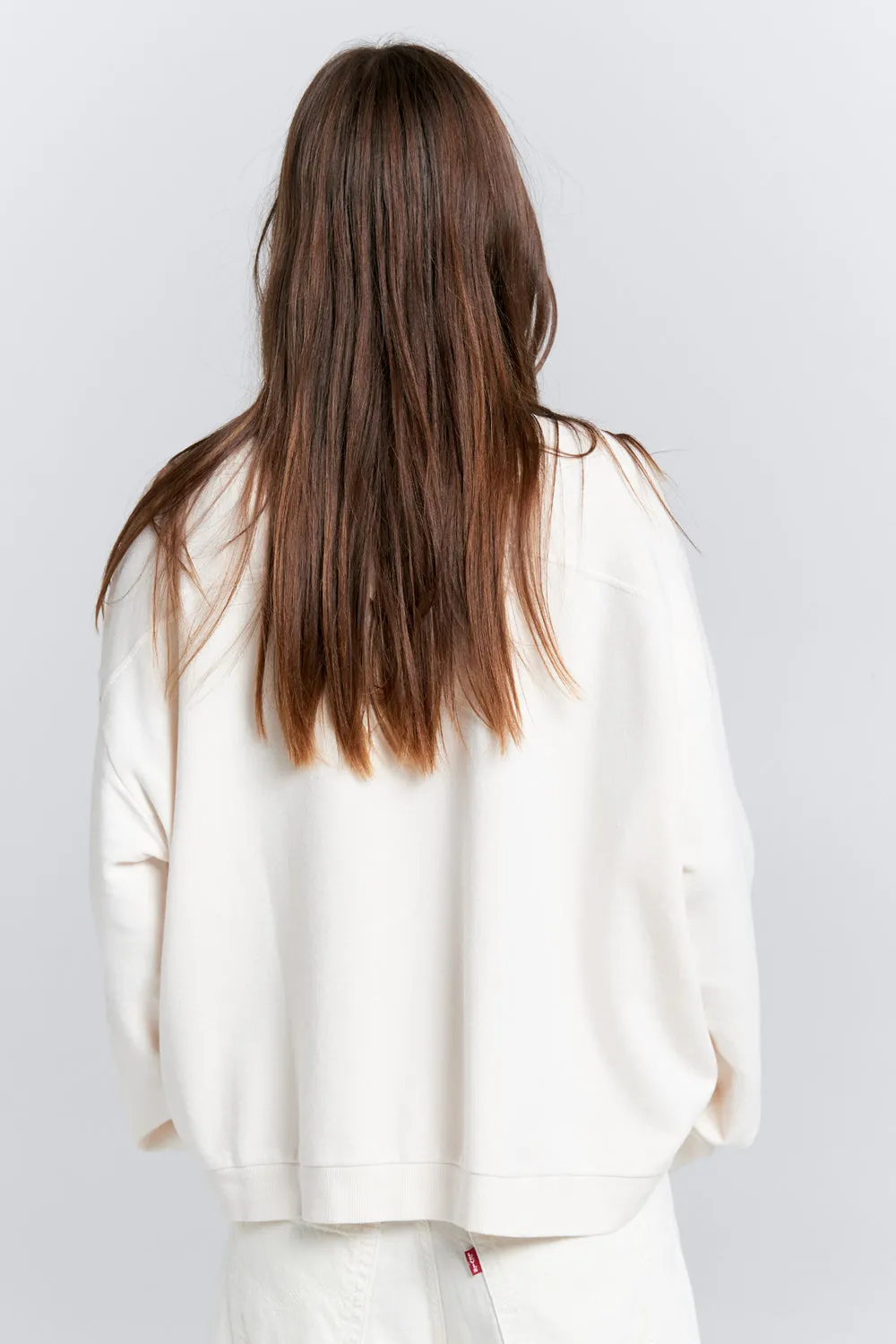 Runaway Arch Organic Cotton Sweatshirt Ecru sold by Karen Walker product image thumbnail 3