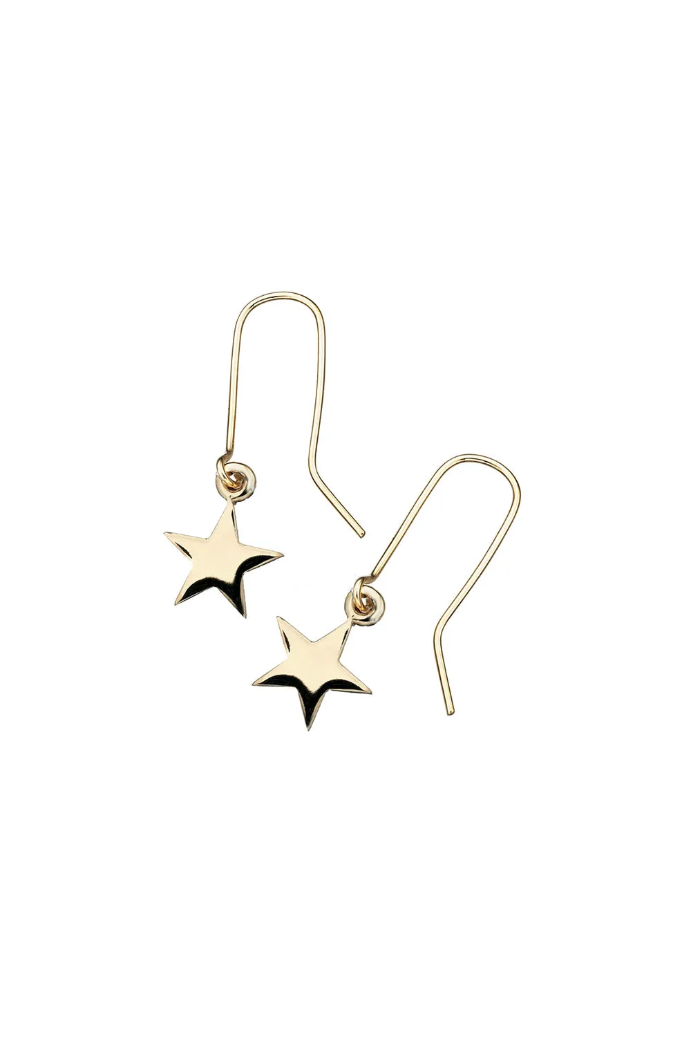 Star Earrings Gold-Plated sold by Karen Walker