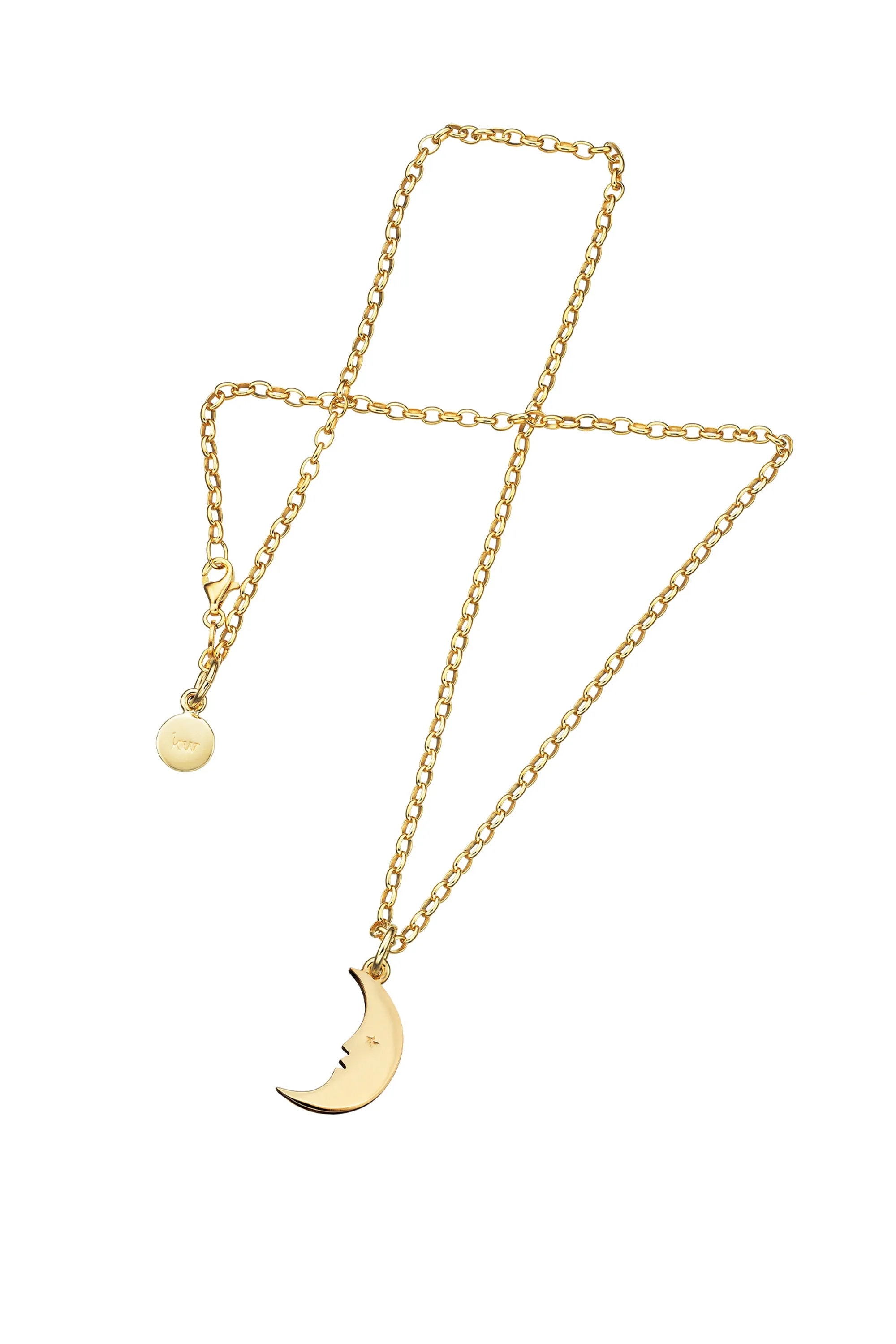 Moon Necklace Gold sold by Karen Walker product image thumbnail 2