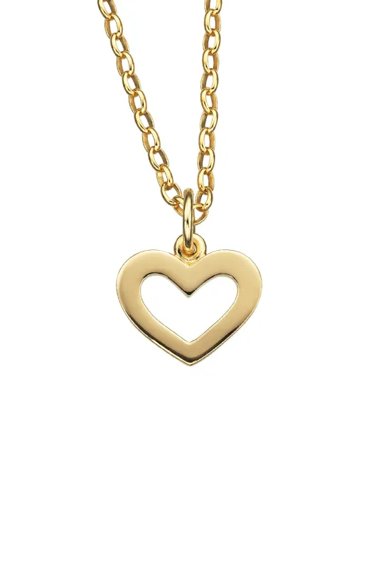Heart Necklace Gold-Plated sold by Karen Walker