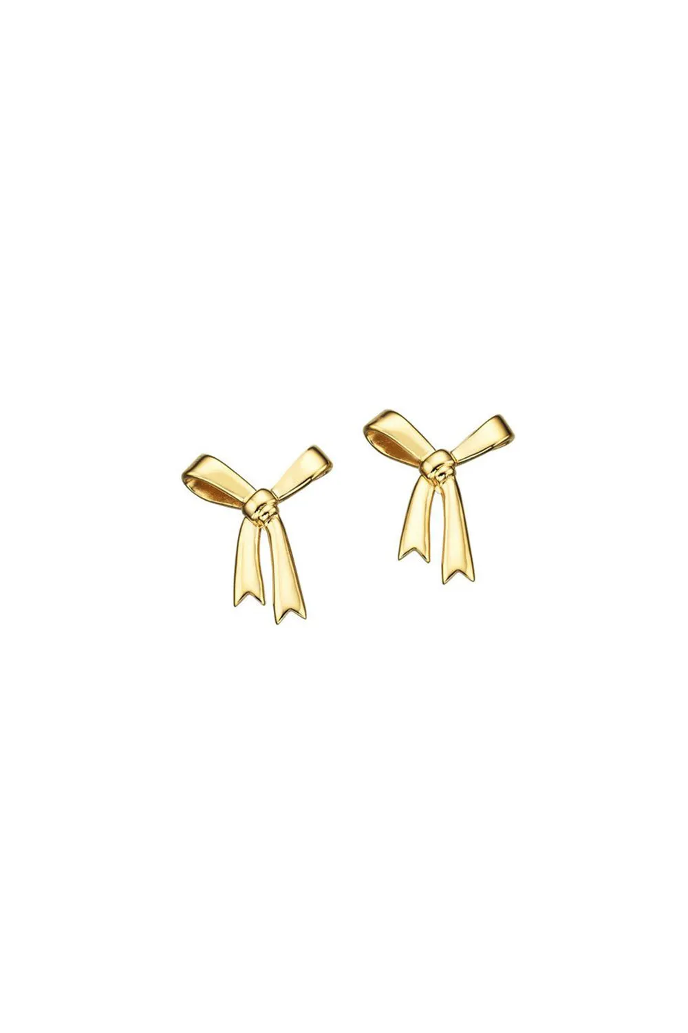 Bow Studs Gold-Plated sold by Karen Walker