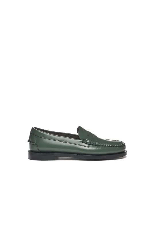 Classic Dan Pigment Loafers Green Chive sold by Karen Walker