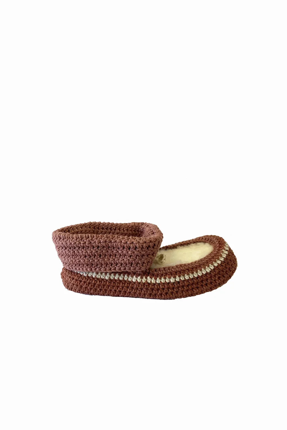 Crochet Slipper Rose Pink sold by Karen Walker product image thumbnail 4