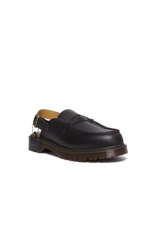 Penton Slingback Loafer Black made by Dr. Martens