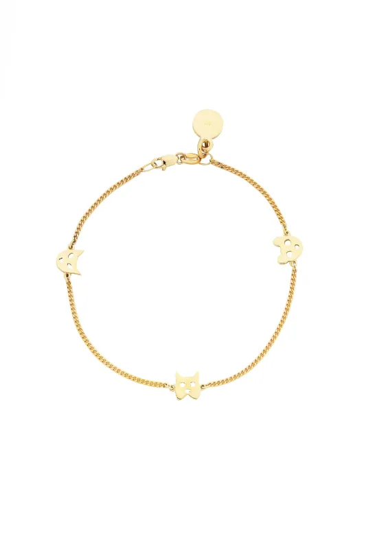 Animal Bracelet Gold sold by Karen Walker