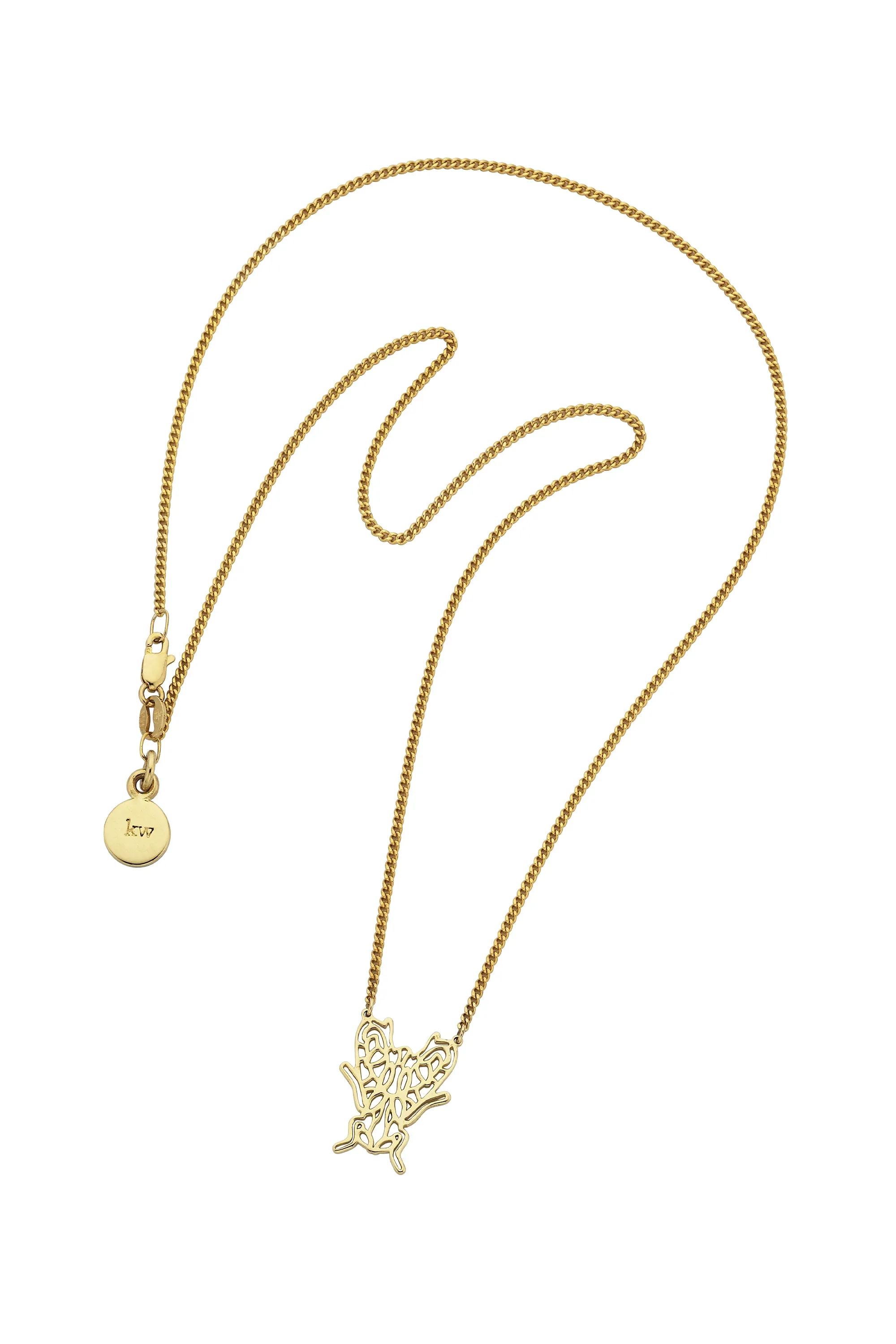Filigree Fly Necklace Gold sold by Karen Walker product image thumbnail 2