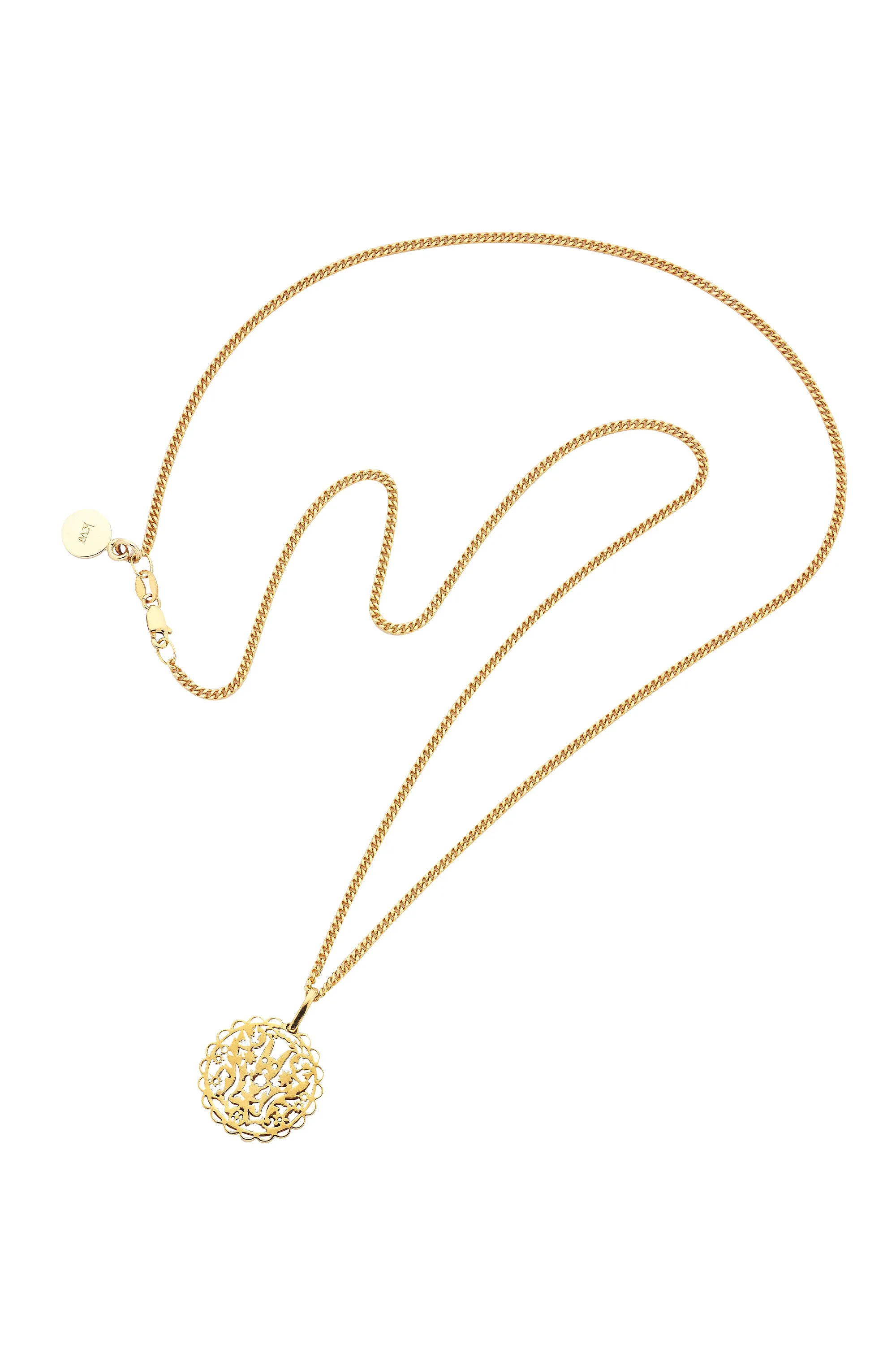 Filigree Rabbit Necklace Gold sold by Karen Walker product image thumbnail 2