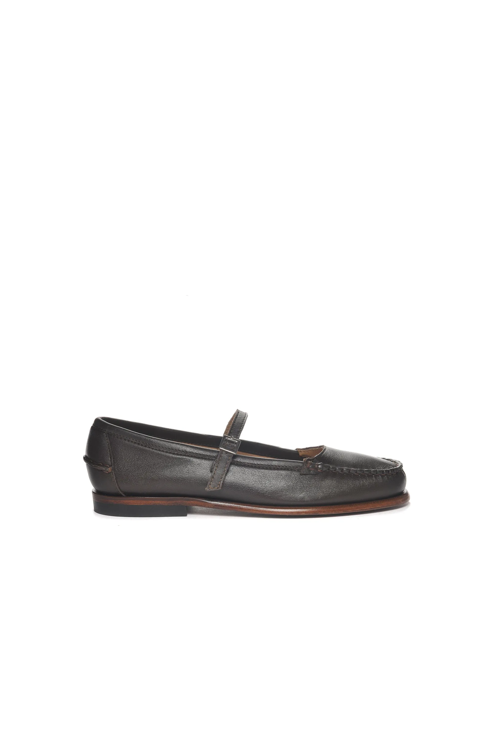 Ballerina Pop Loafers Dark Brown sold by Karen Walker