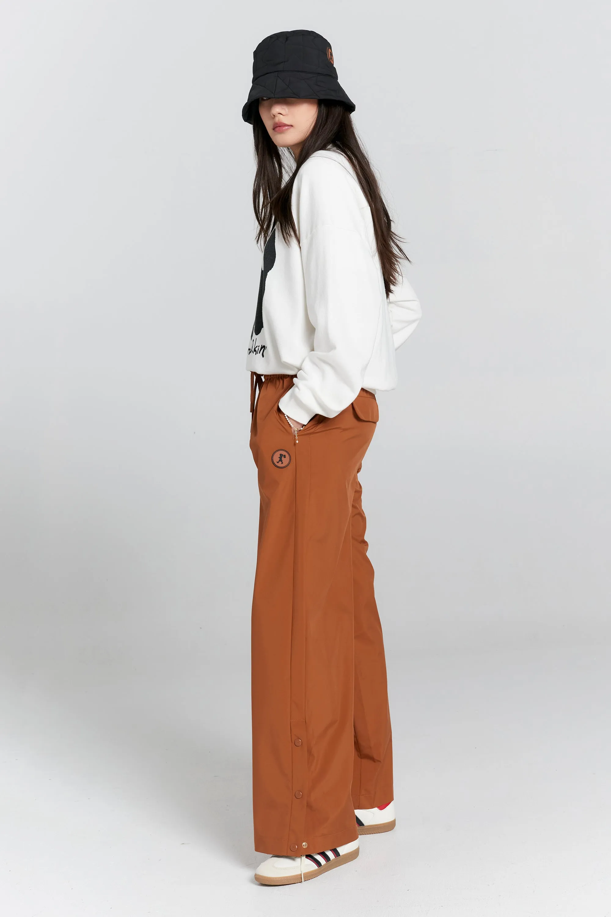 Leisure Track Pants Dark Tan sold by Karen Walker product image thumbnail 2