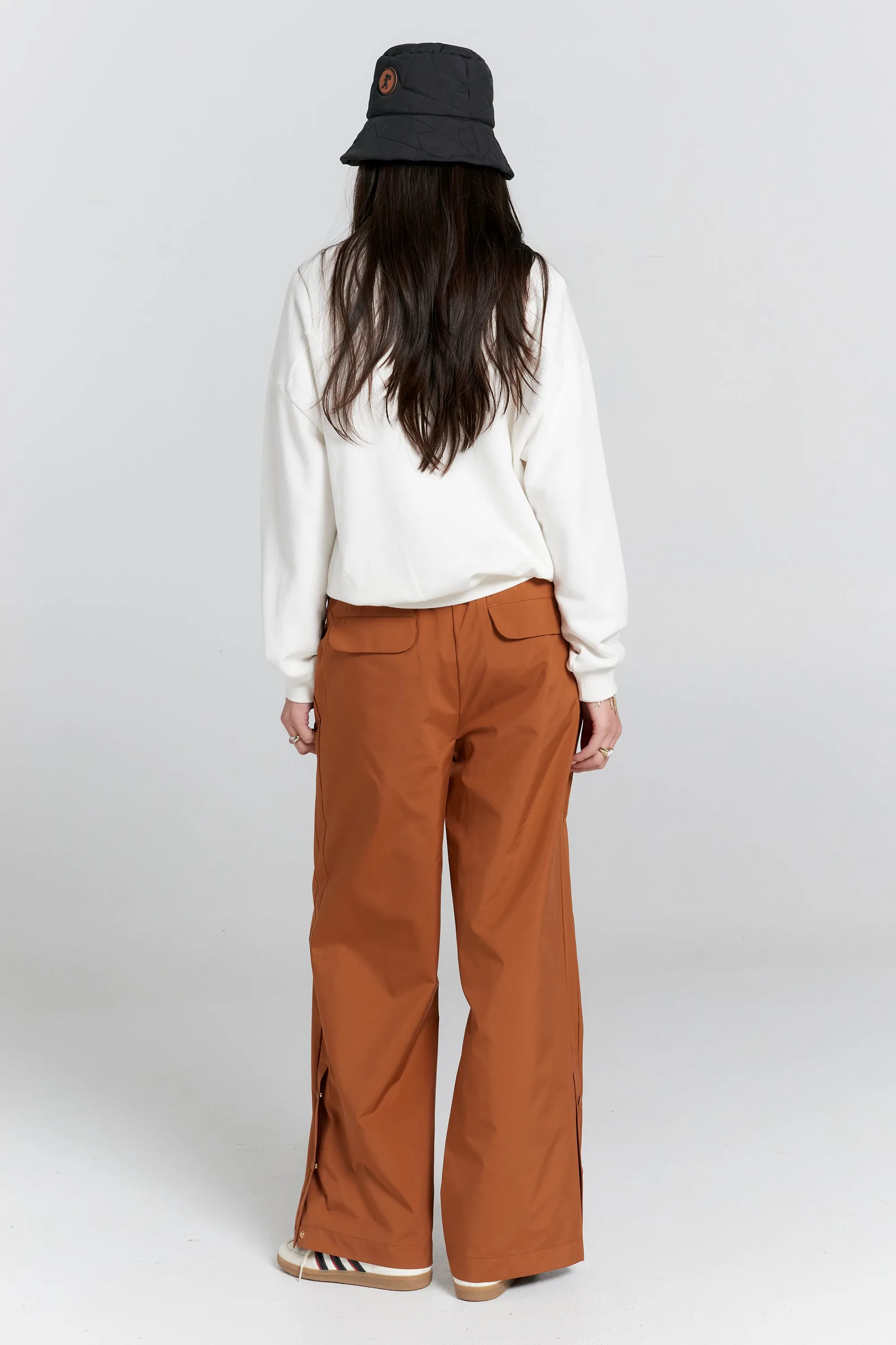 Leisure Track Pants Dark Tan sold by Karen Walker product image thumbnail 3