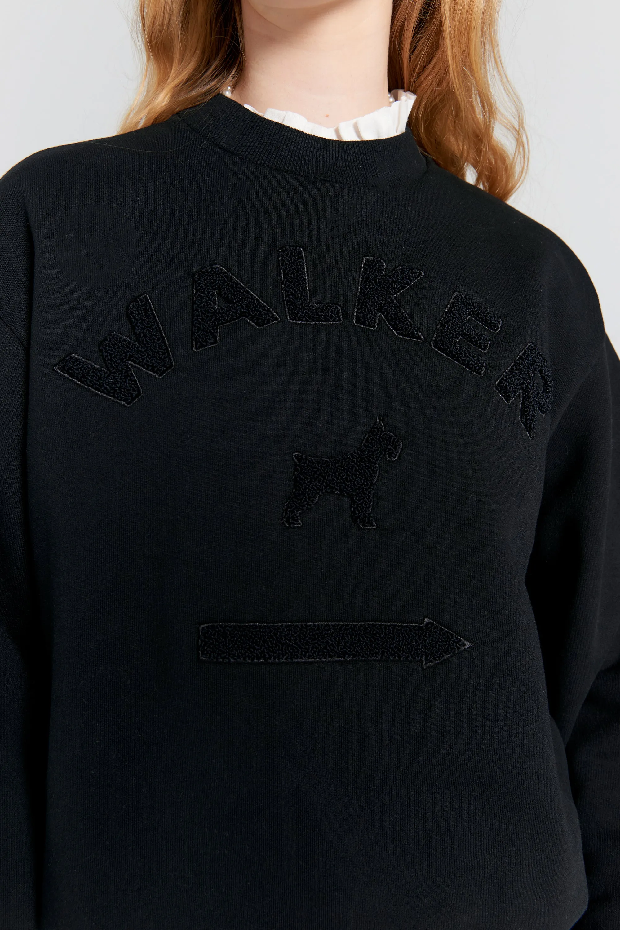 Walker Crewneck Sweatshirt Black sold by Karen Walker product image thumbnail 2