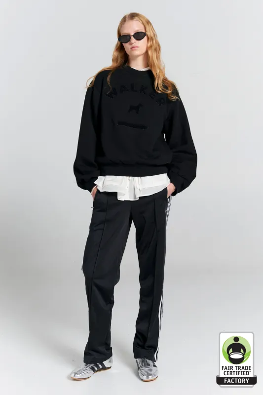 Walker Crewneck Sweatshirt Black sold by Karen Walker