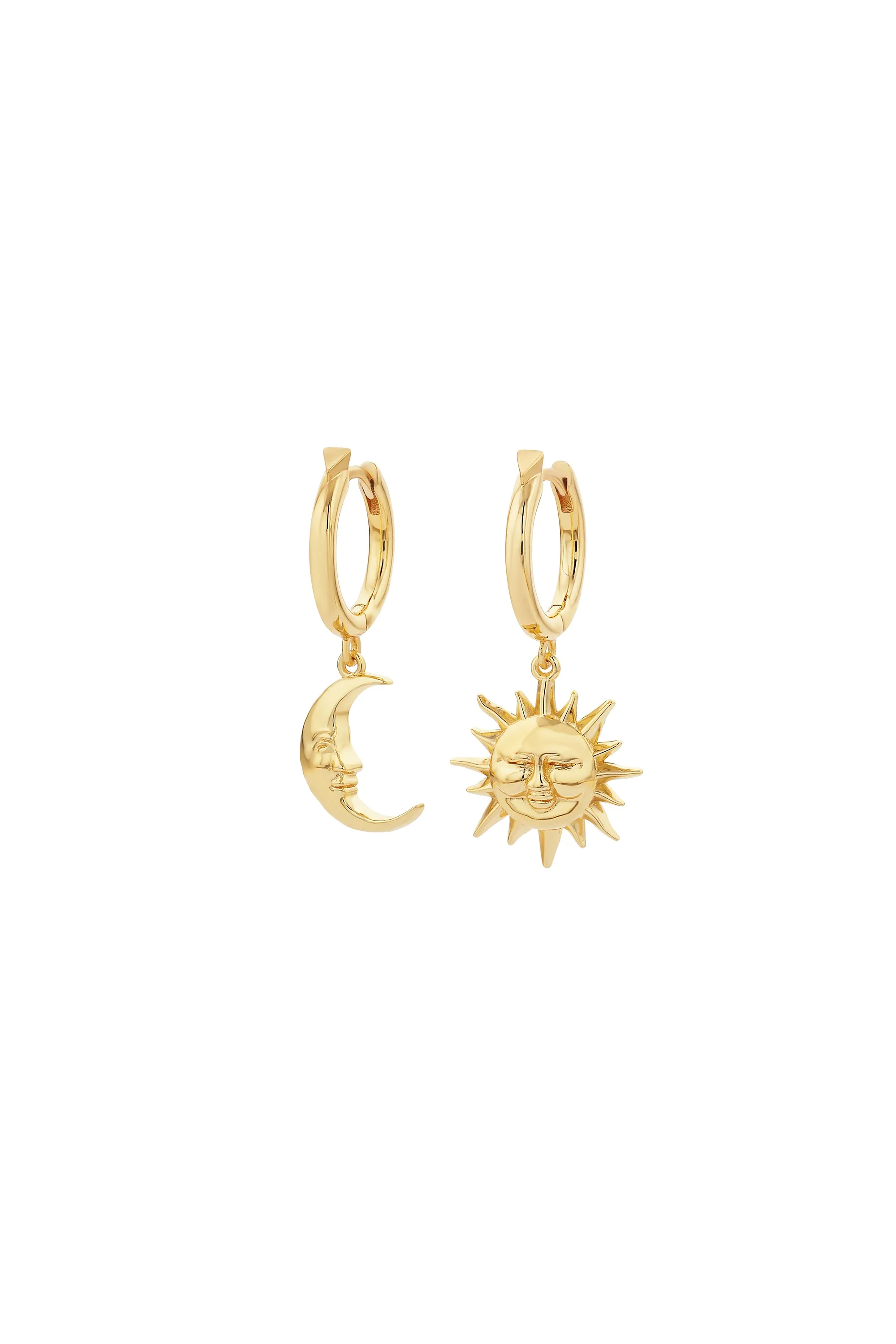 Sun & Moon Hoops Gold sold by Karen Walker product image thumbnail 3