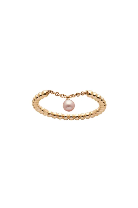 Vermeer Pearl Ring Gold sold by Karen Walker