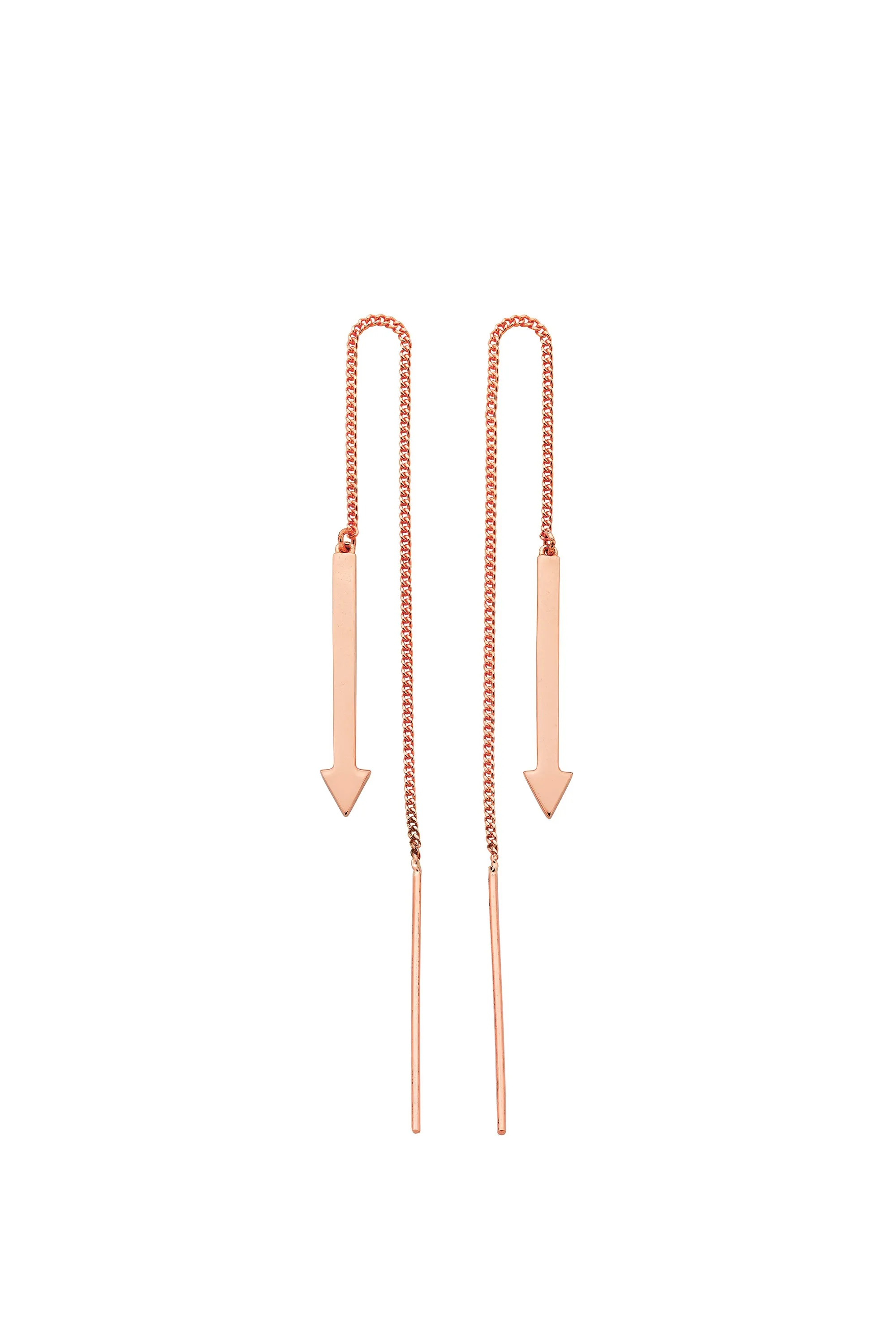 Metronome Earrings Rose Gold sold by Karen Walker
