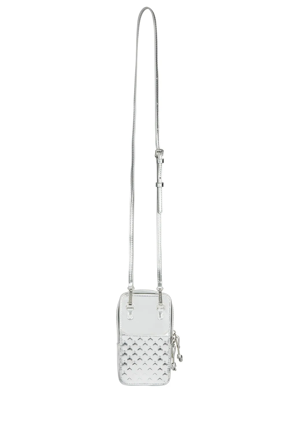 Monogram Mini Bag Silver Patent Leather sold by Karen Walker product image thumbnail 2