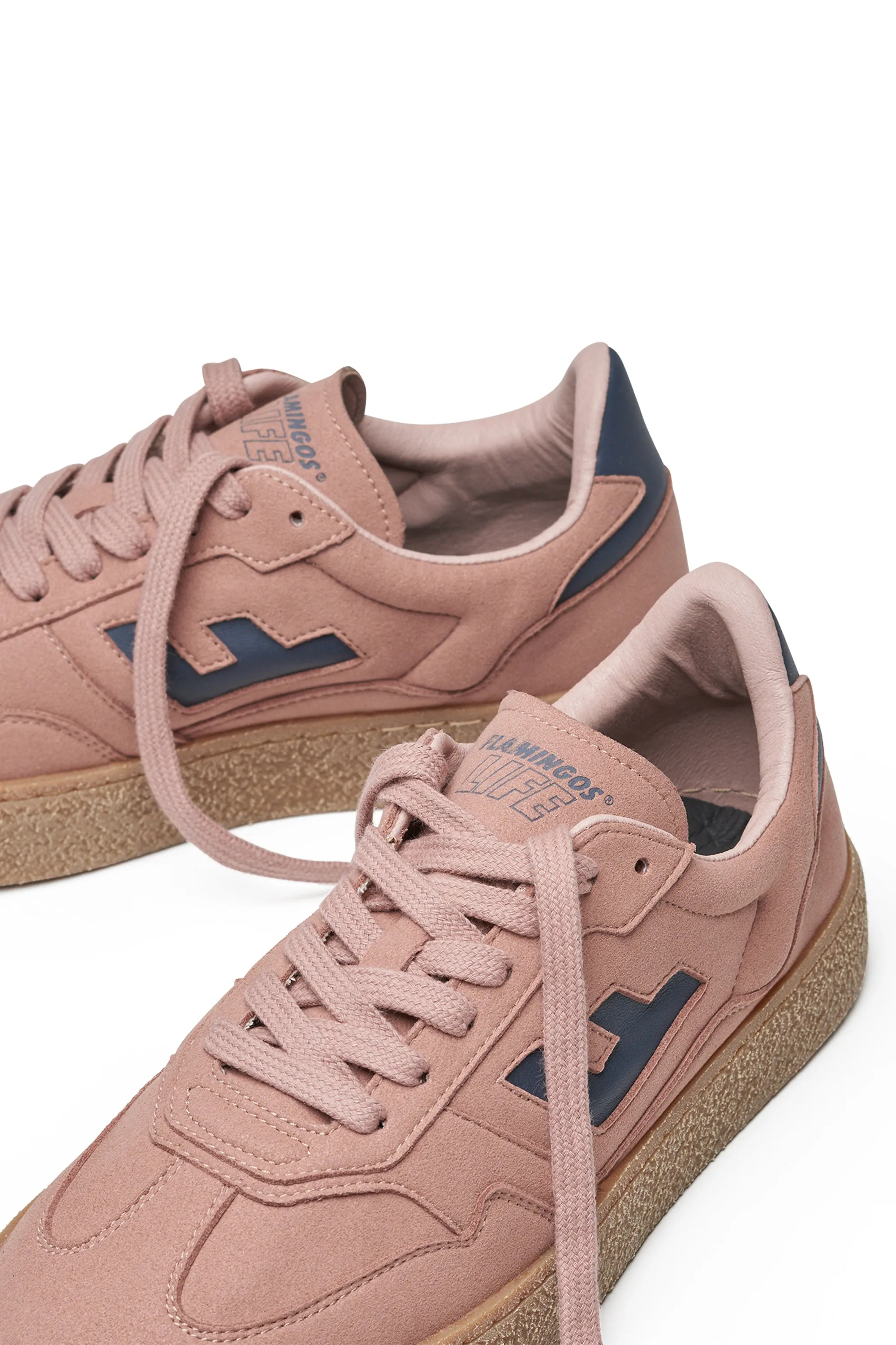 Burela Bold Sneakers Blush Suede sold by Karen Walker product image thumbnail 3