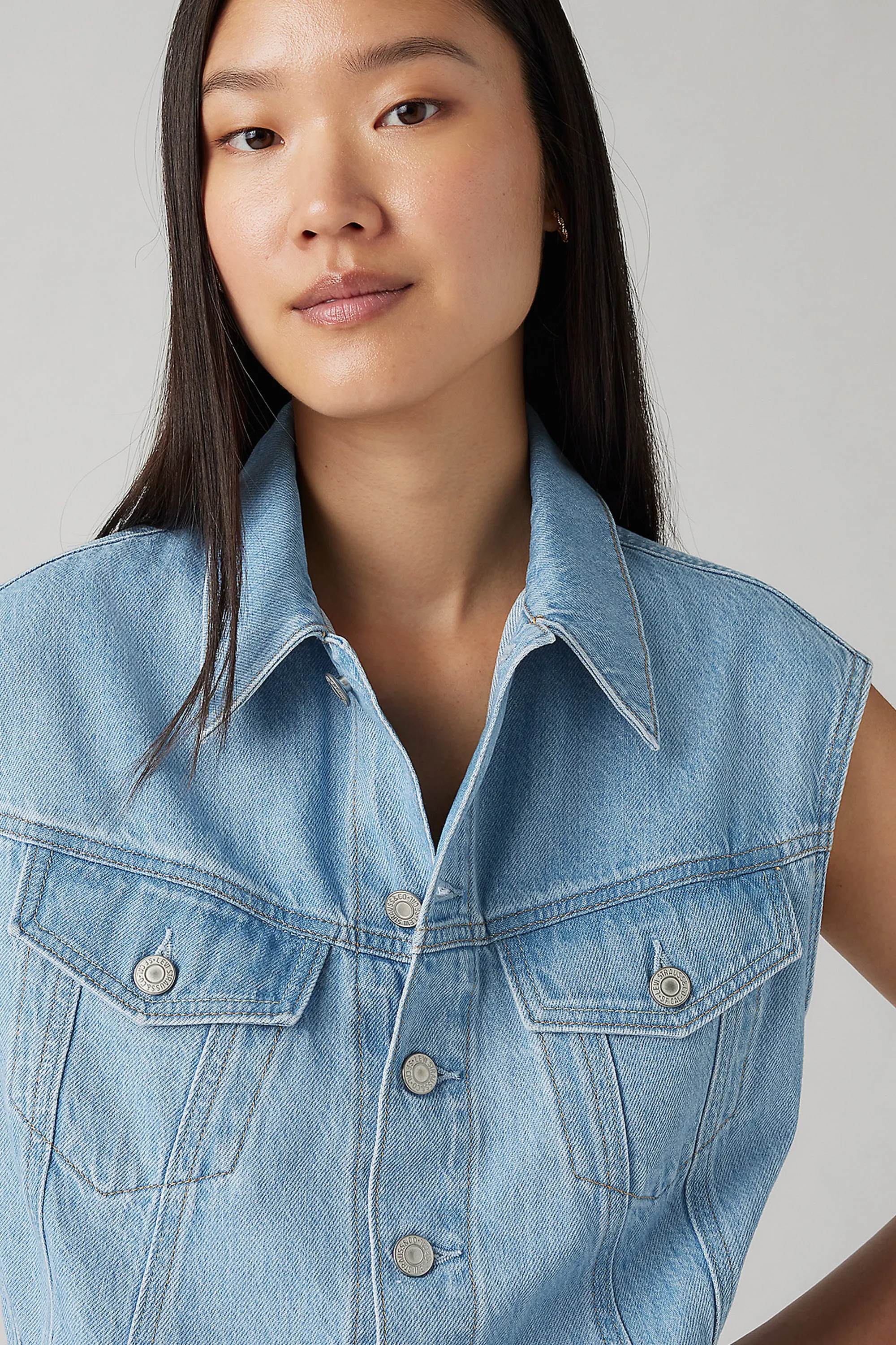 Iconic Sleeveless Dress Wrapped in Blue sold by Karen Walker product image thumbnail 2