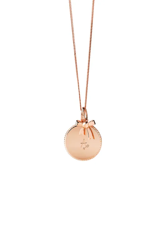 Society Necklace Rose Gold sold by Karen Walker