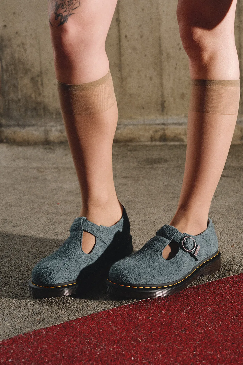 T-Bar Shoe Washed Denim sold by Karen Walker product image thumbnail 5