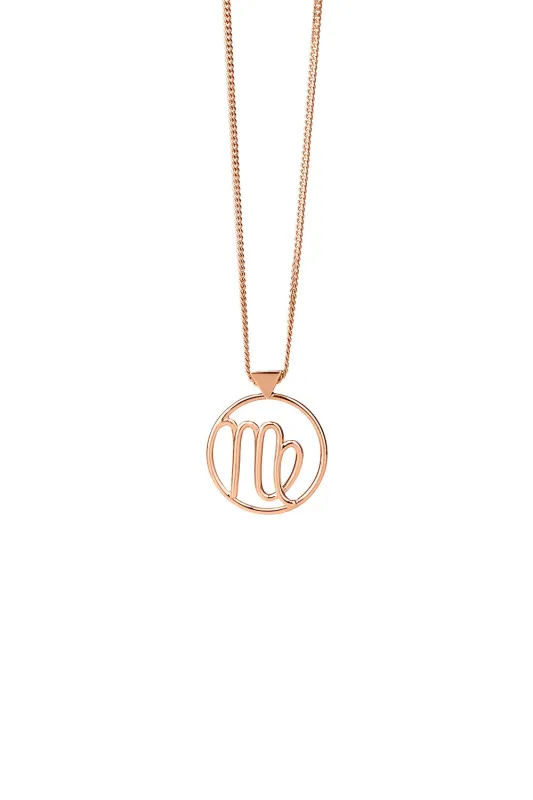 Virgo Necklace Rose Gold sold by Karen Walker