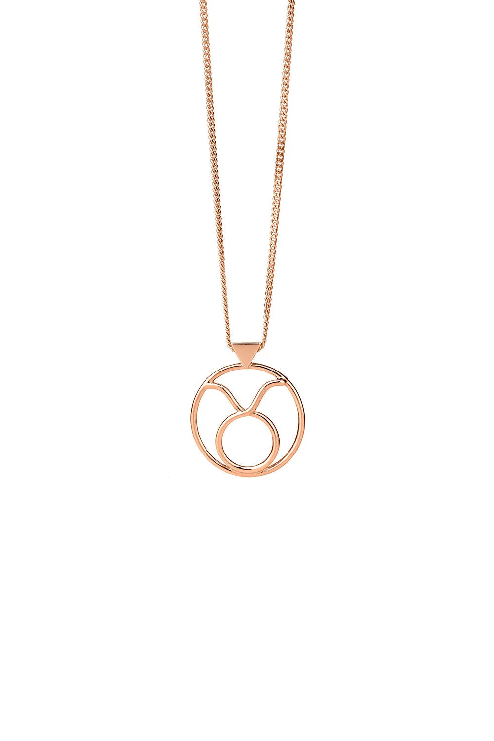 Taurus Necklace Rose Gold sold by Karen Walker