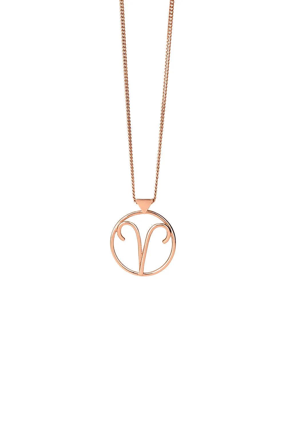 Aries Necklace Rose Gold sold by Karen Walker