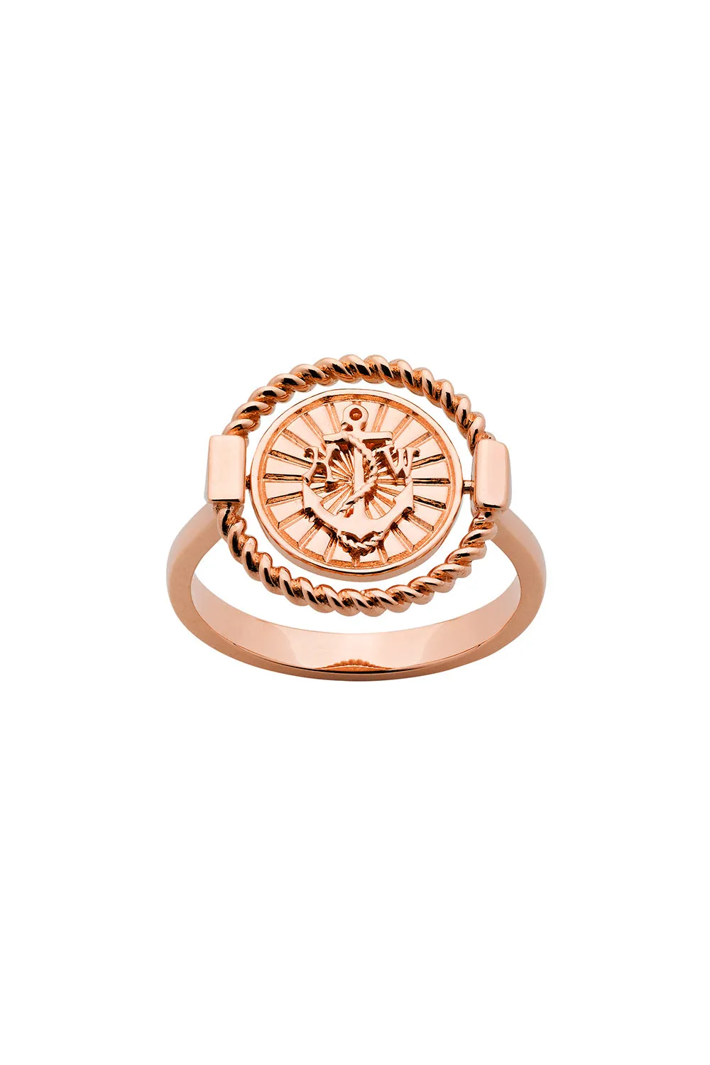 Voyager Spin Ring Rose Gold sold by Karen Walker product image thumbnail 2