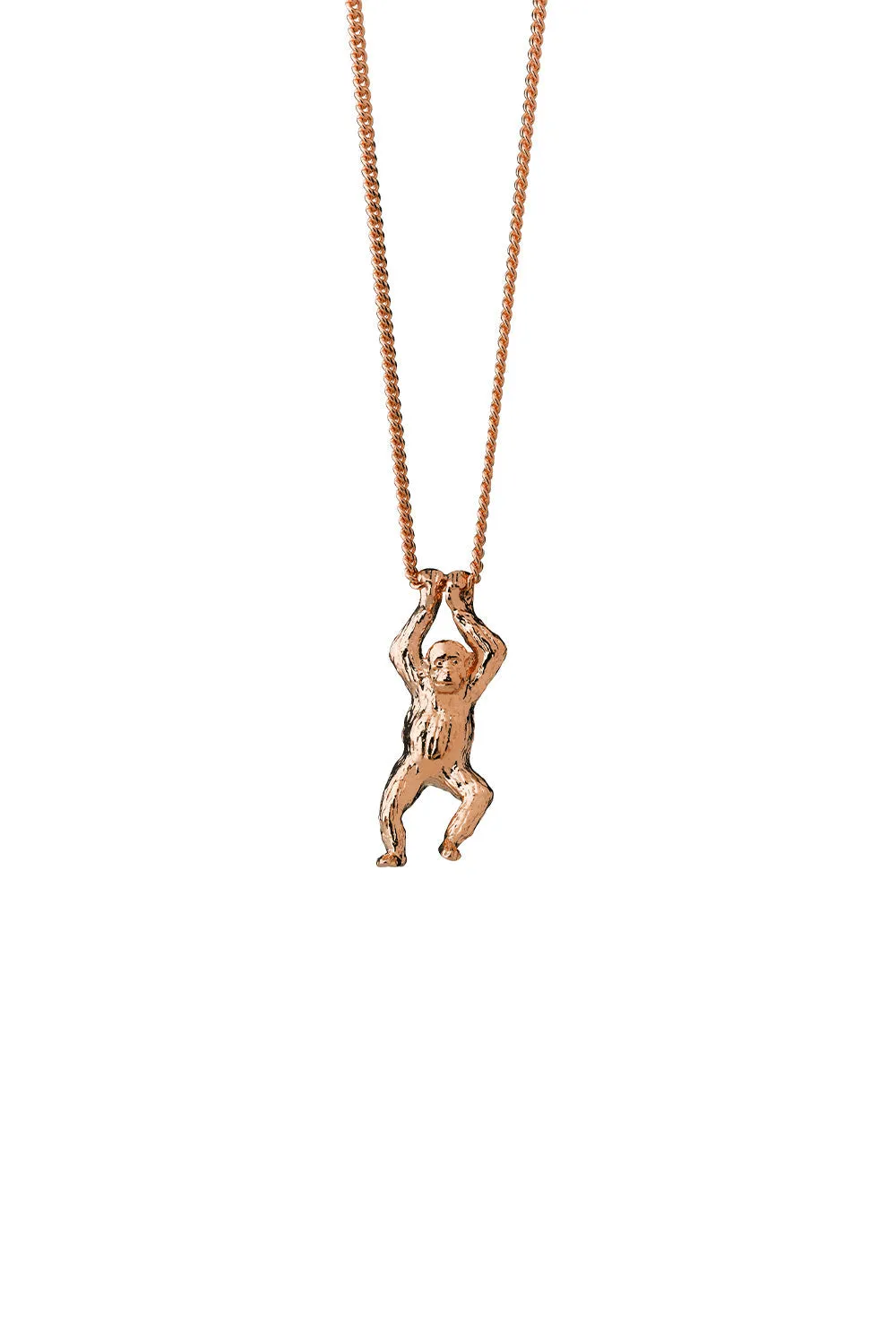 Orangutan Necklace Rose Gold sold by Karen Walker