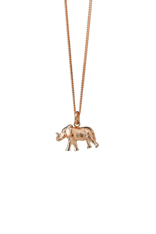 Elephant Necklace Rose Gold sold by Karen Walker