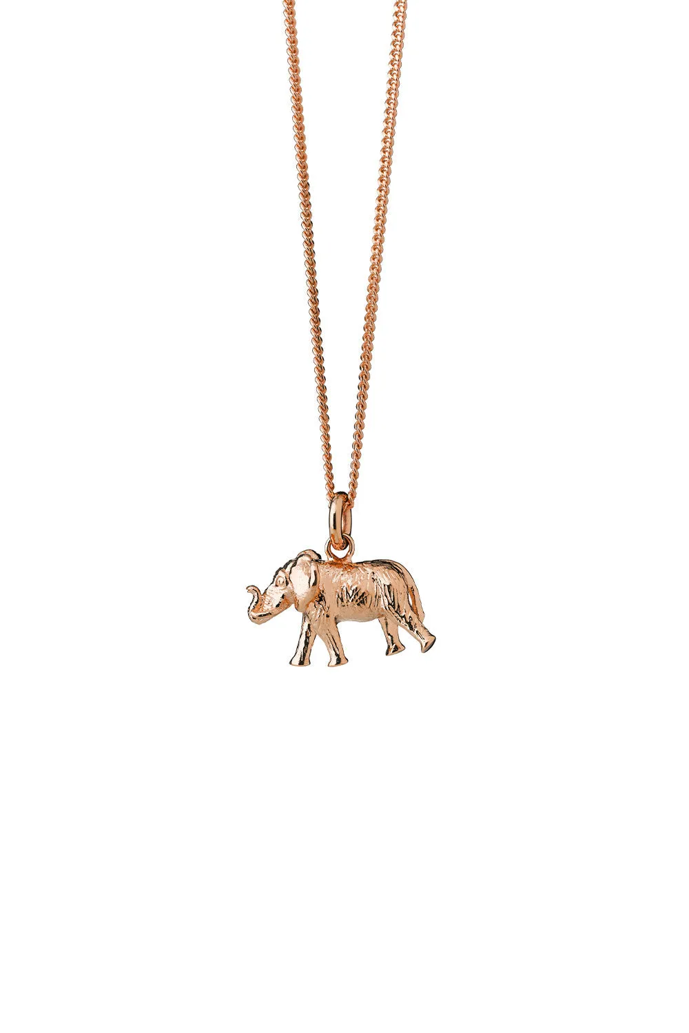 Elephant Necklace Rose Gold sold by Karen Walker