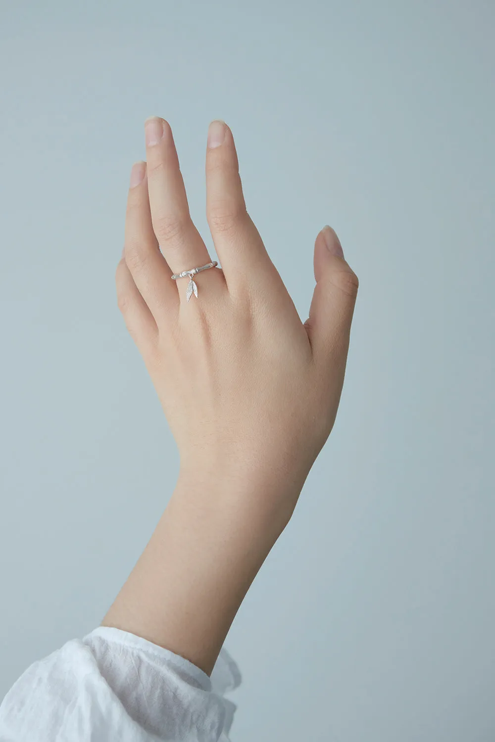 Bamboo Ring Silver sold by Karen Walker product image thumbnail 2