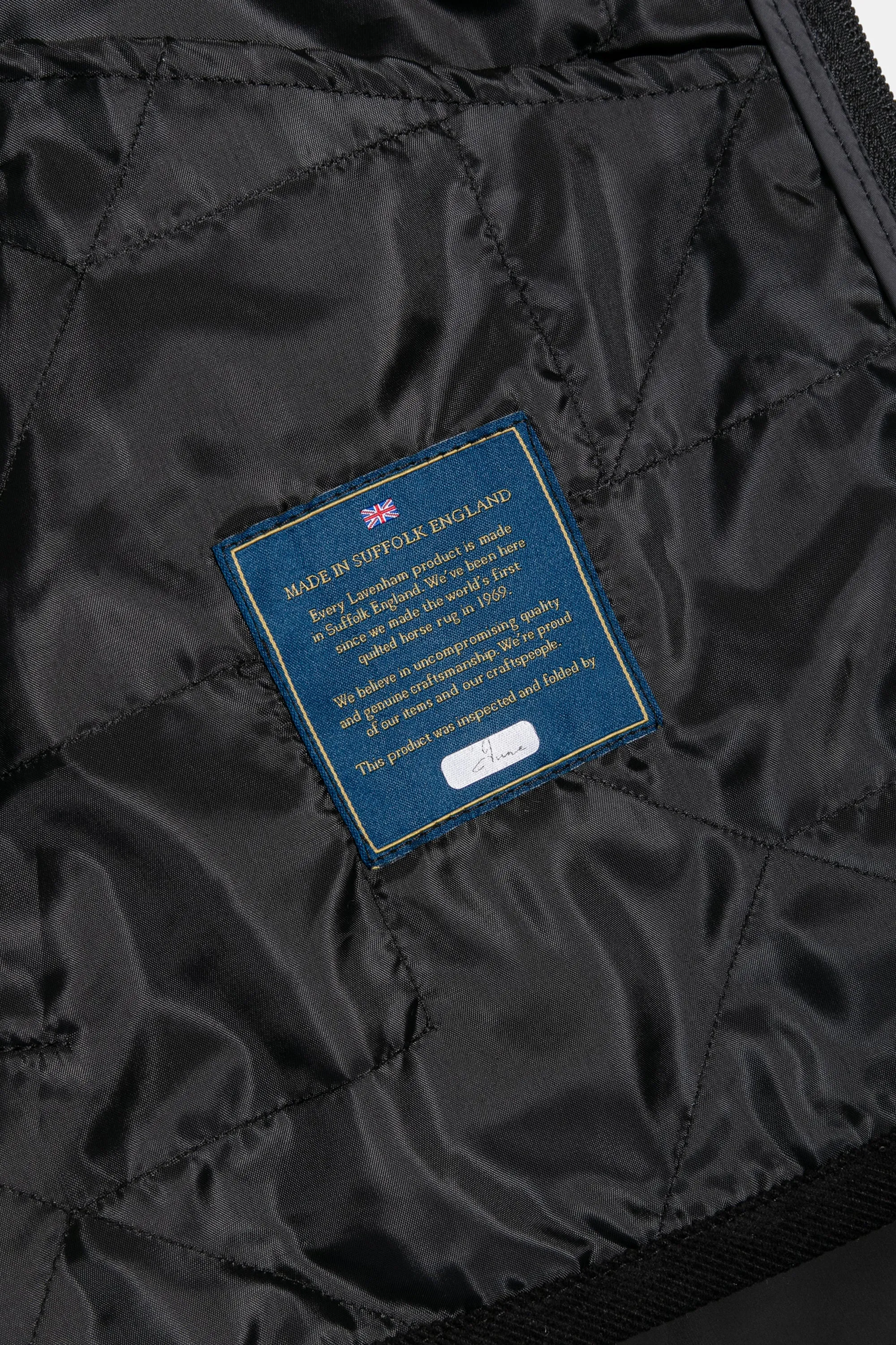 Unwadded Bomber Jacket Sable Black sold by Karen Walker product image thumbnail 4