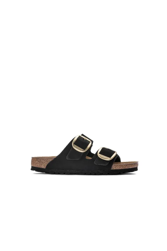 Arizona Big Buckle Nubuck Regular Fit Black sold by Karen Walker