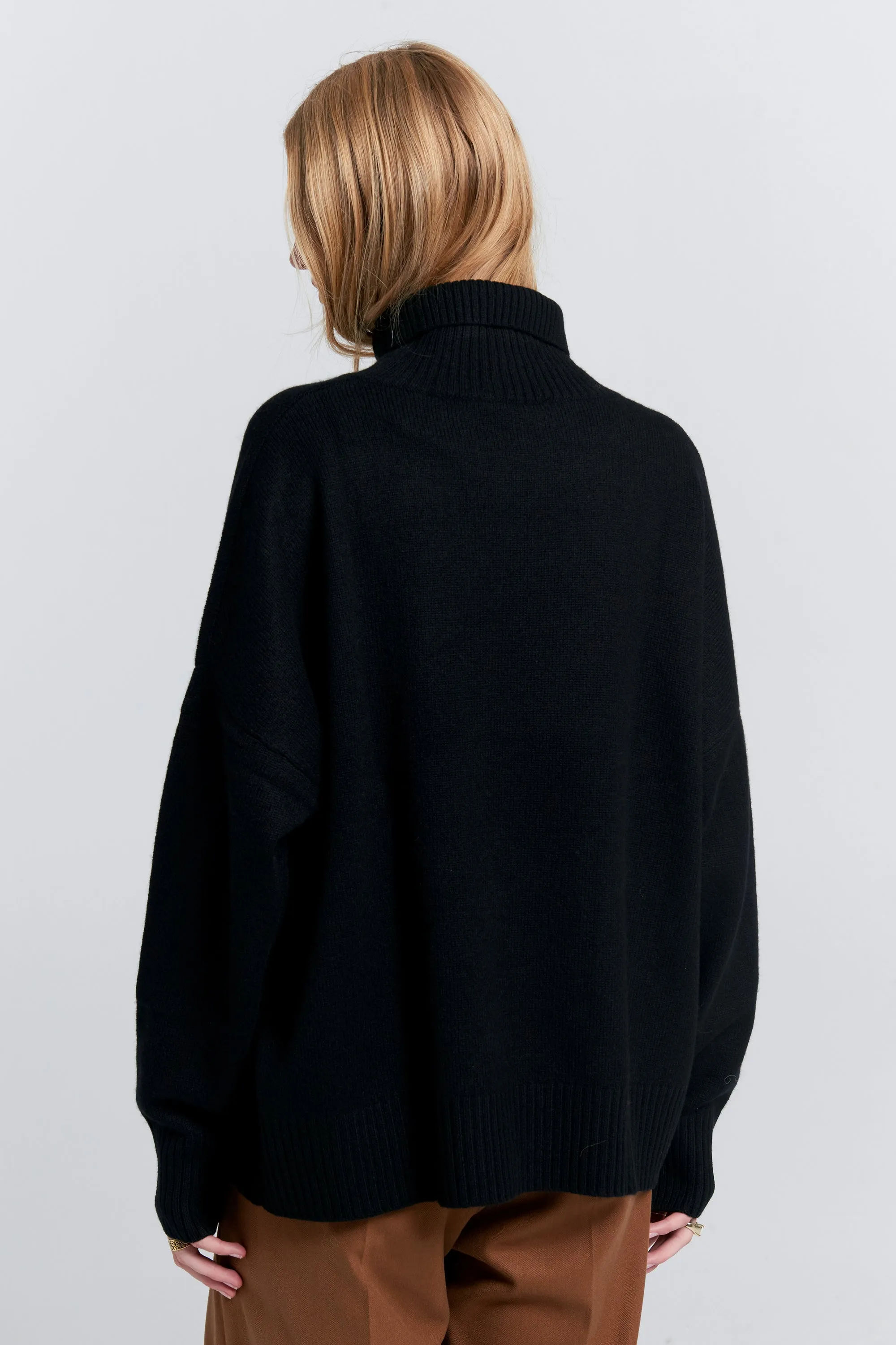 Carmen Oversized Turtleneck Sweater Black sold by Karen Walker product image thumbnail 3